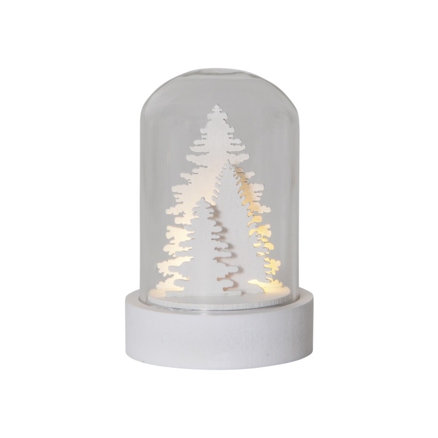 Eglo - К-кт 3 бр. LED Коледни декорации 1xLED/0,06W/1xCR2032 бели