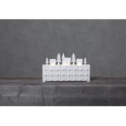 Eglo - LED Коледна декорация 4xLED/0,03W/2xAA