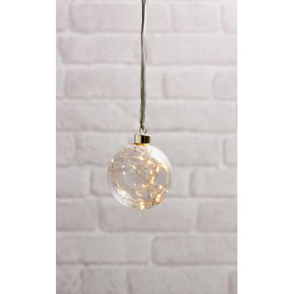 Eglo - LED Коледна декорация 15xLED/0,012W/4,5/230V Ø 10 см