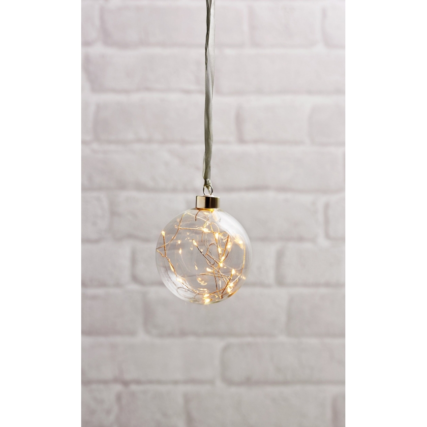 Eglo - LED Коледна декорация 15xLED/0,012W/4,5/230V Ø 10 см