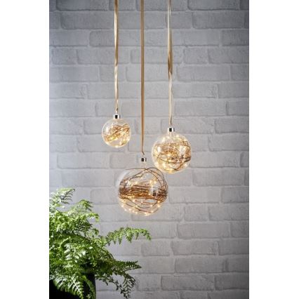 Eglo - LED Коледна декорация 15xLED/0,064W/4,5/230V