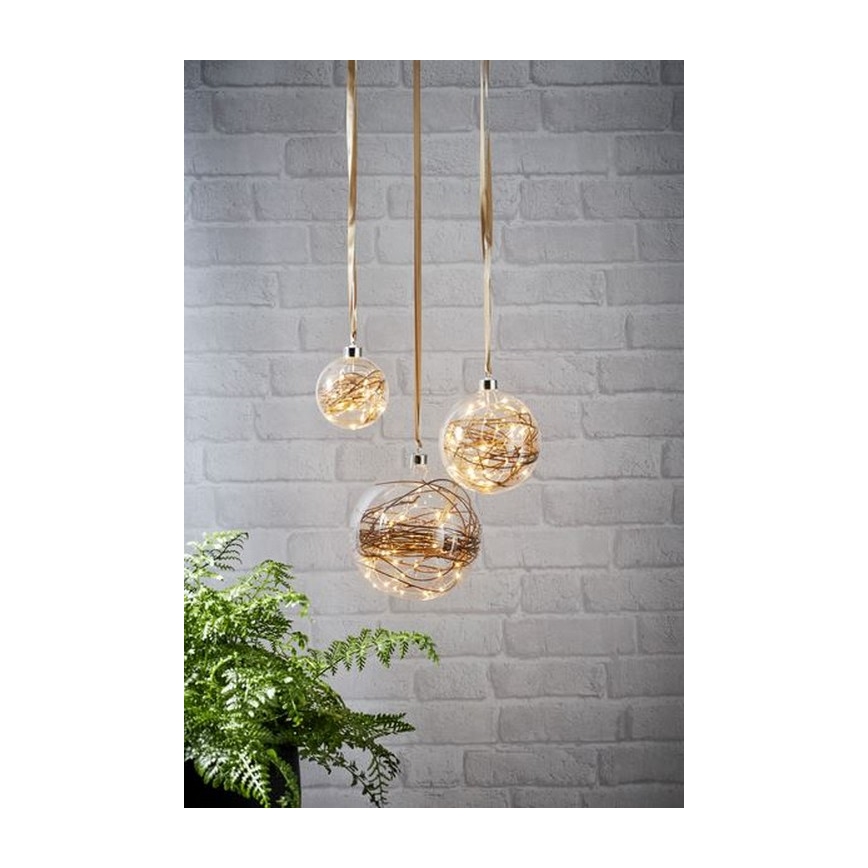 Eglo - LED Коледна декорация 15xLED/0,064W/4,5/230V