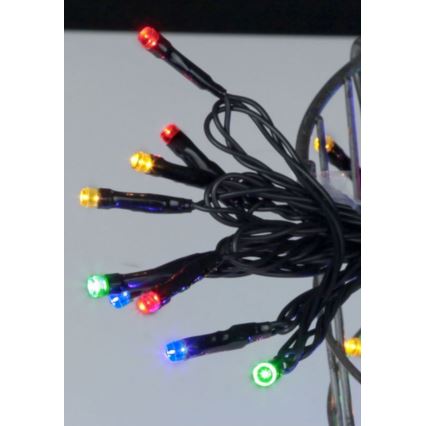 Eglo - LED външна гирлянда 80 LED, 8 m, IP44, многоцветна