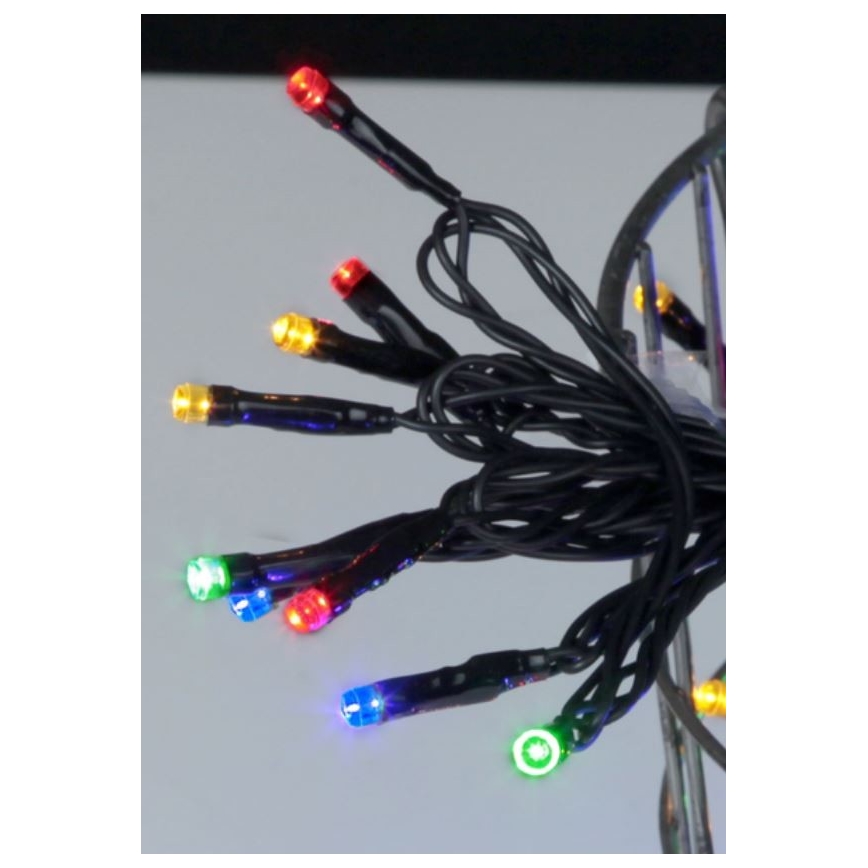 Eglo - LED външна гирлянда 80 LED, 8 m, IP44, многоцветна