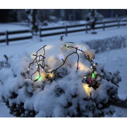 Eglo - LED Екстериорни Коледни лампички 160xLED 26м IP44 многоцветни