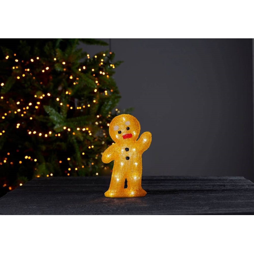 Eglo - LED Коледна декорация 20xLED/0,06W/2xAAA