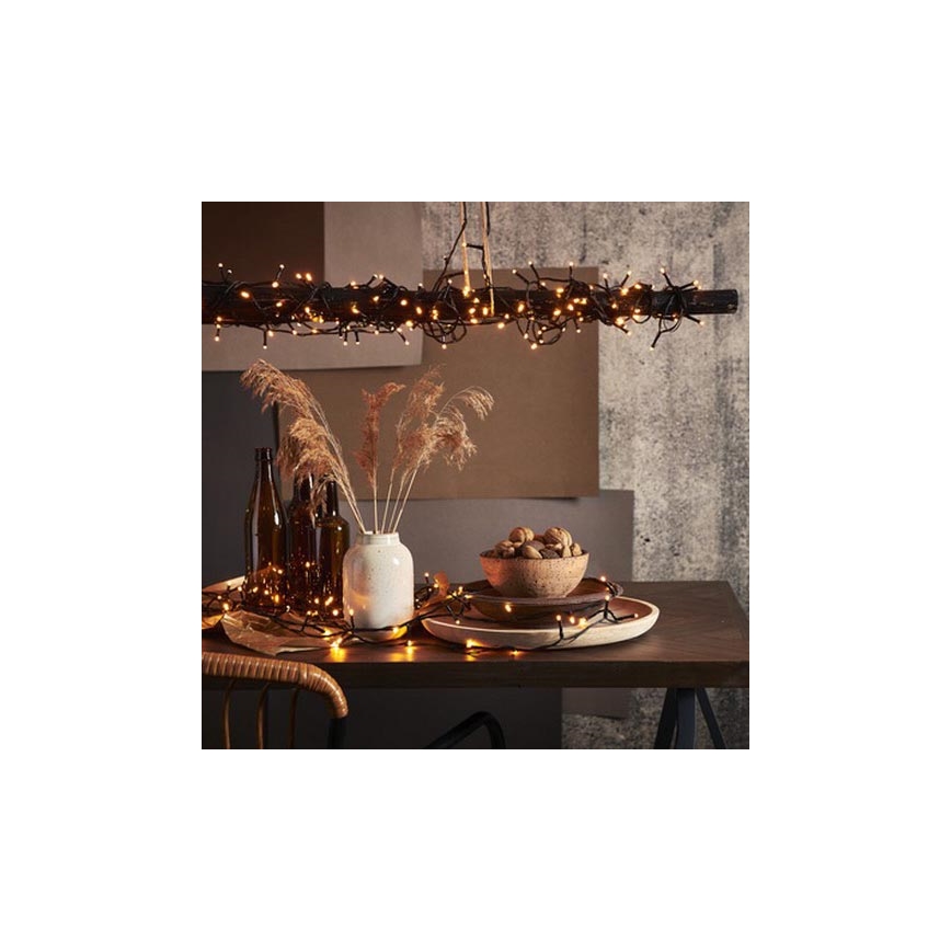 Eglo - LED Екстериорни Коледни лампички 360xLED 30,2м IP44 топло бели