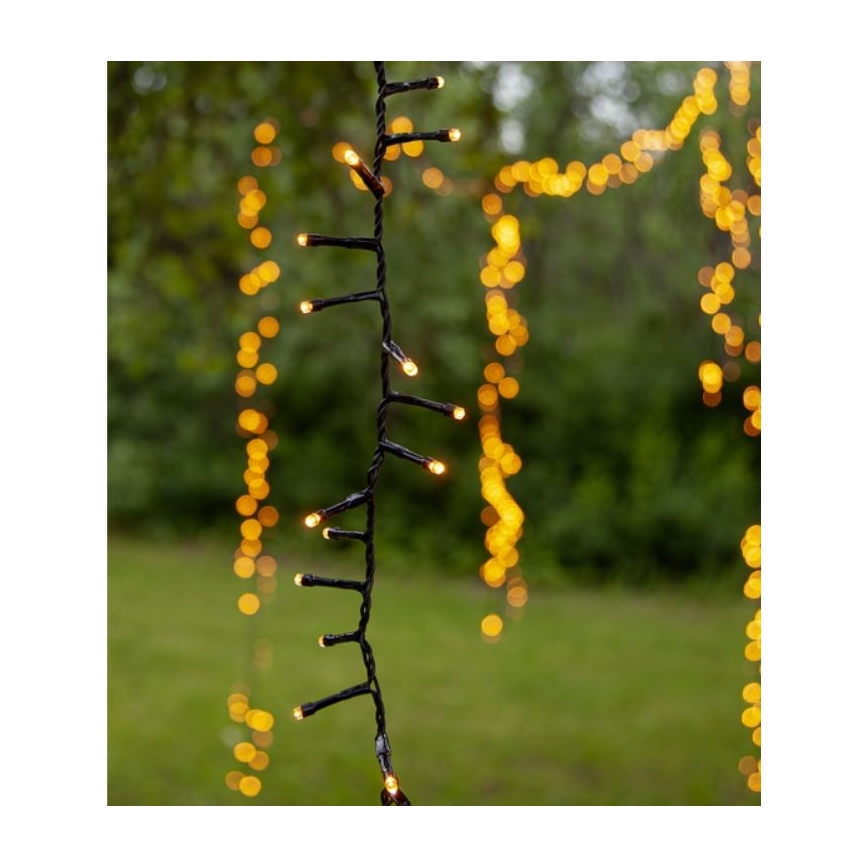 Eglo - LED Екстериорни Коледни лампички 800xLED 21м IP44 топло бели