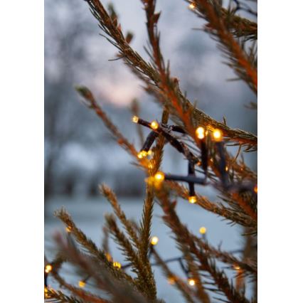 Eglo - LED външна коледна гирлянда 1200 LED, 29 m, IP44, топла бяла