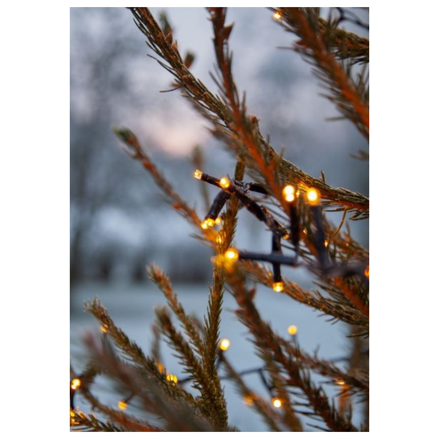 Eglo - LED външна коледна гирлянда 1200 LED, 29 m, IP44, топла бяла