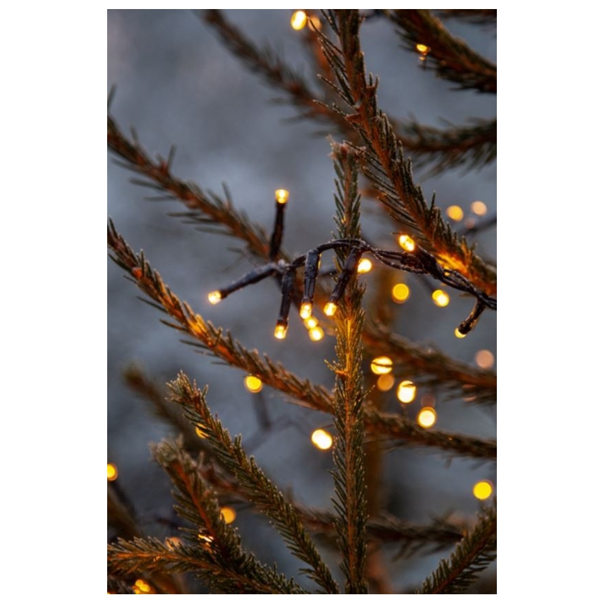 Eglo - LED външна коледна гирлянда 1200 LED, 29 m, IP44, топла бяла