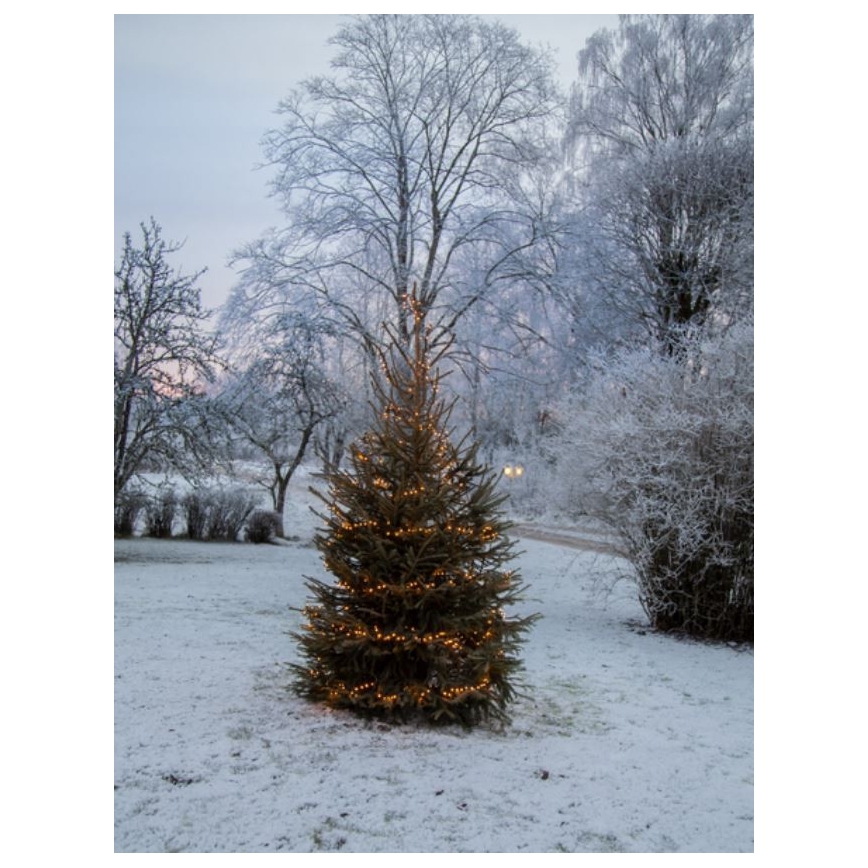 Eglo - LED външна коледна гирлянда 1200 LED, 29 m, IP44, топла бяла