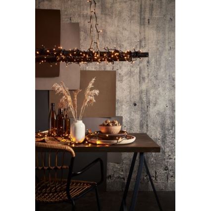 Eglo - LED външна гирлянда 1200xLED 29m IP44 топло бяло