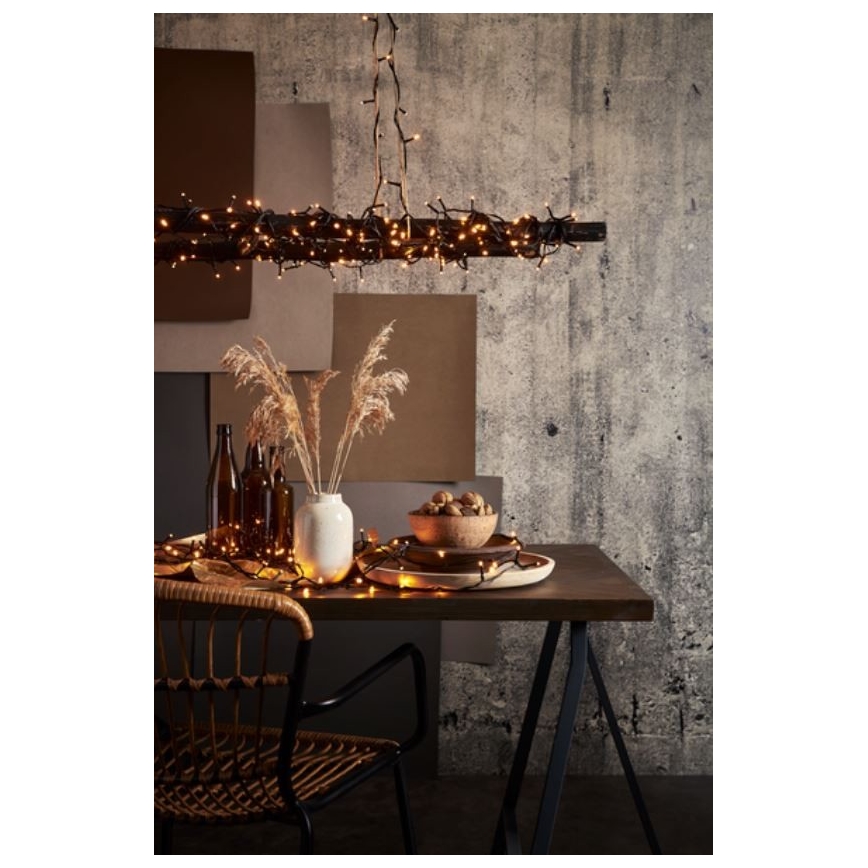 Eglo - LED външна гирлянда 1200xLED 29m IP44 топло бяло