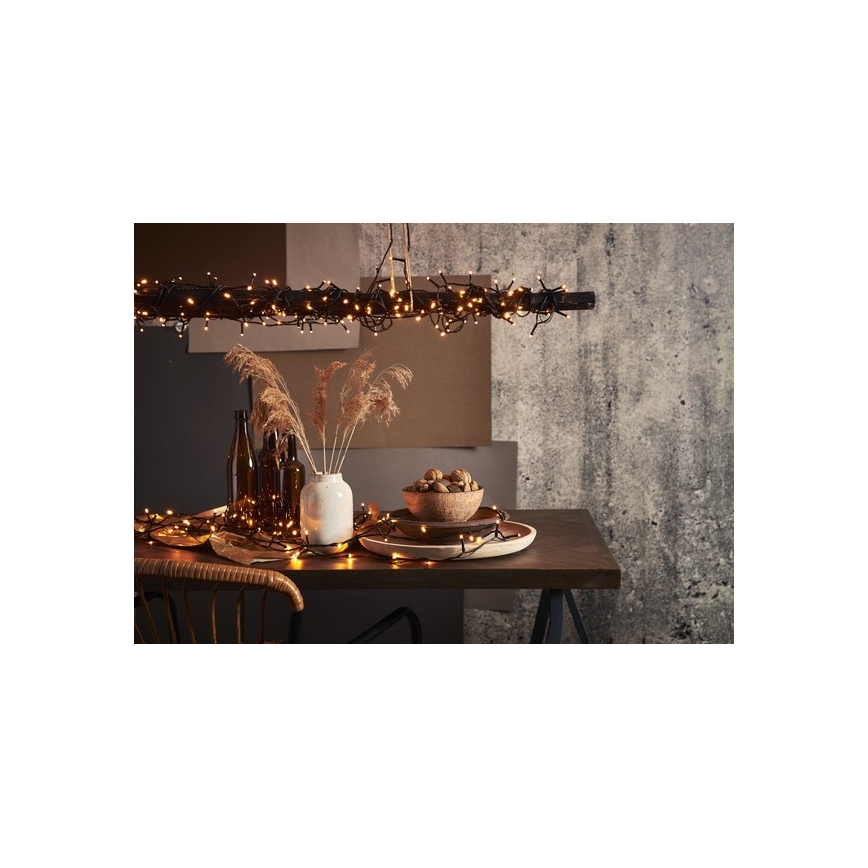 Eglo - LED външна  гирлянда 80xLED 10,5m IP44 топла бяла