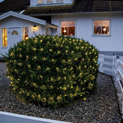 Eglo - LED Екстериорни Коледни лампички 200xLED 3м IP44 топло бели