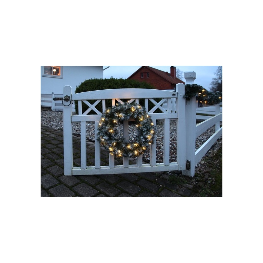 Eglo - LED Екстериорен Коледен венец 30xLED/0,064W/3/230V IP44
