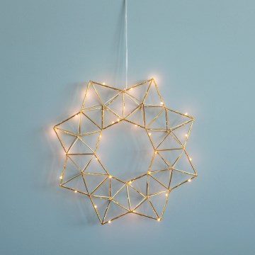 Eglo 411017 - LED Коледна декорация EDGE LED/1,92W/3/230V звезда