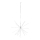 Eglo 411063 - LED коледна декорация FIREWORK 60xLED/0,06W/3xAA диаметър 26 см