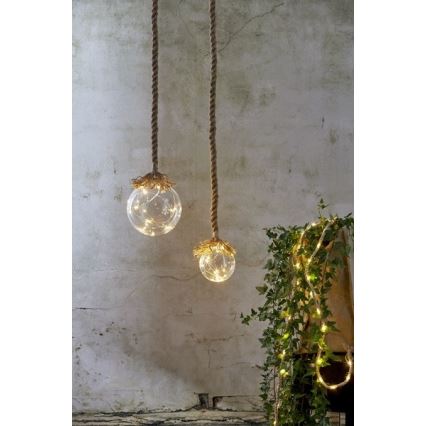 Eglo - LED Коледна декорация 15xLED/0,06W/3xAA