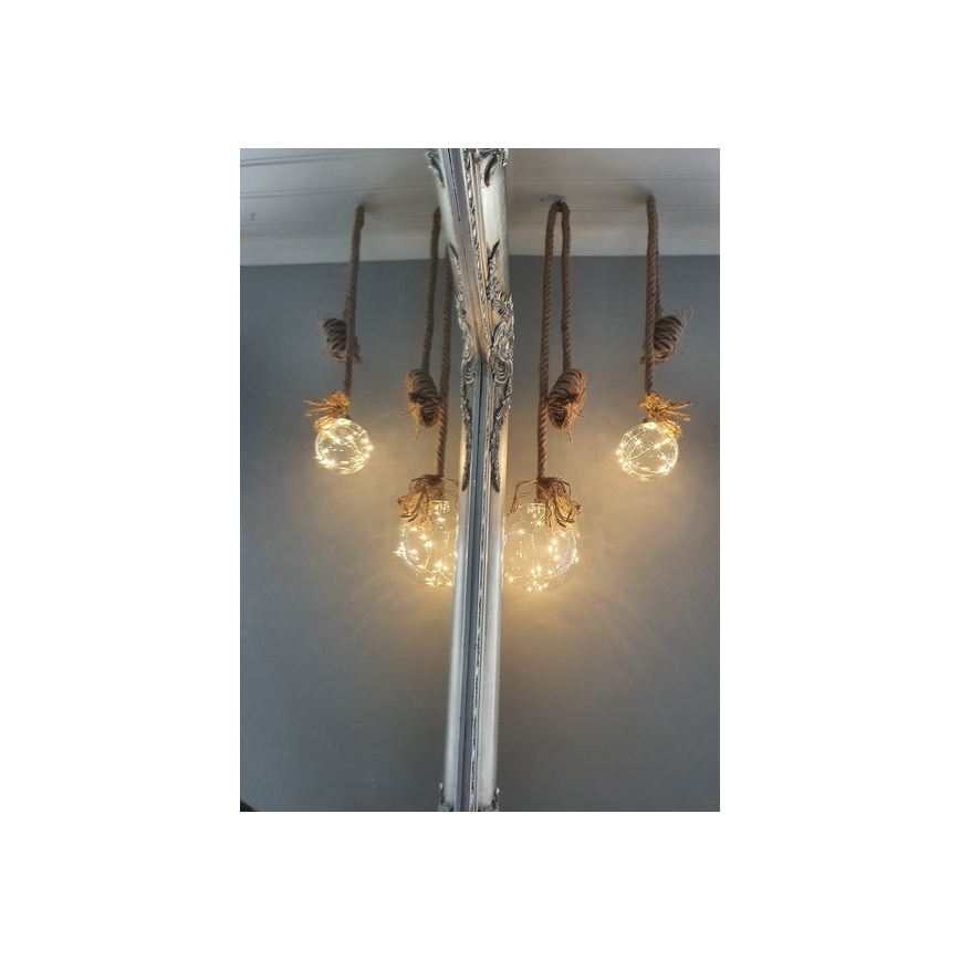 Eglo - LED Коледна декорация 15xLED/0,06W/3xAA