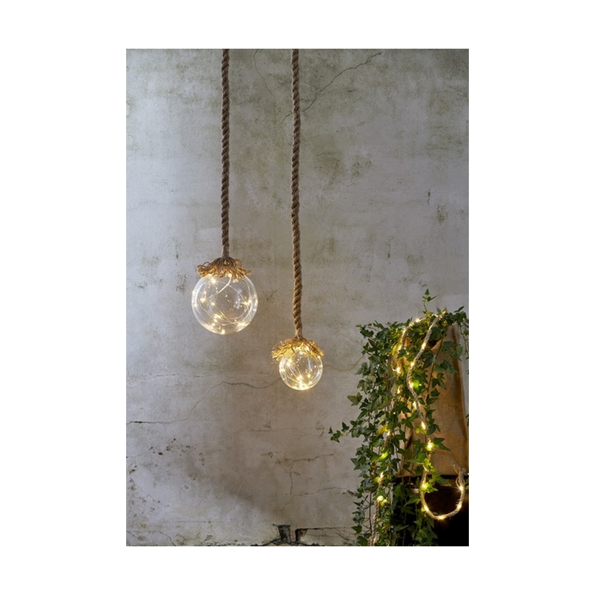 Eglo - LED Коледна декорация 15xLED/0,06W/3xAA