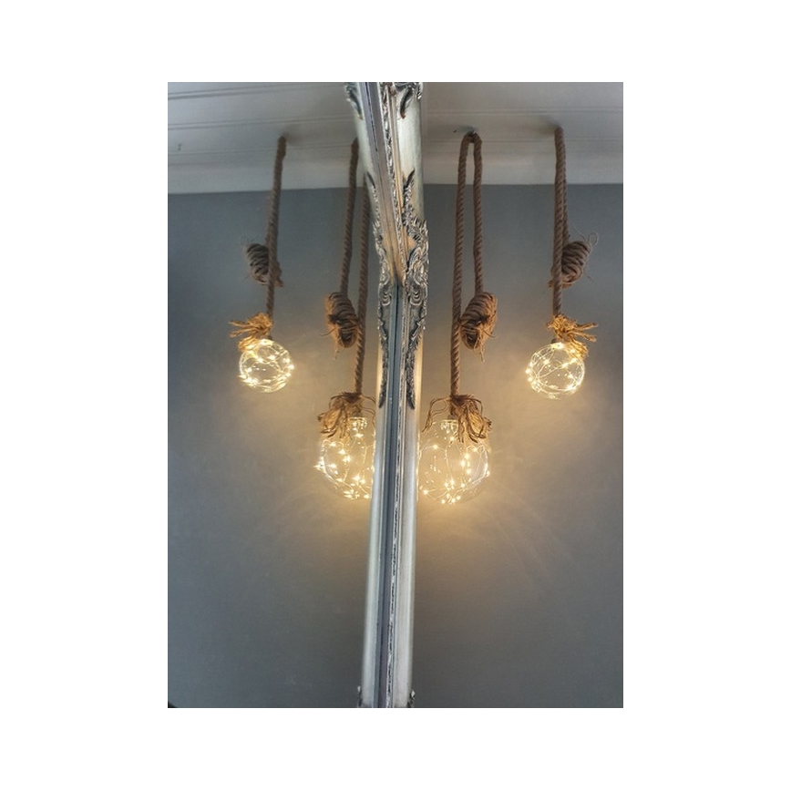 Eglo - LED Коледна декорация 15xLED/0,06W/3xAA
