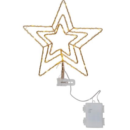 Eglo - LED Екстериорна Коледна декорация 30xLED/0,06W/3xAA IP44