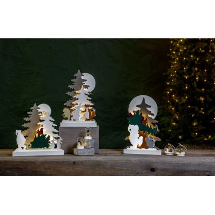 Eglo - LED Коледна декорация 10xLED/0,03W/2xAA