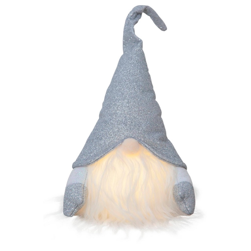 Eglo - LED Коледна декорация 1xLED/0,06W/3xAG13 сива