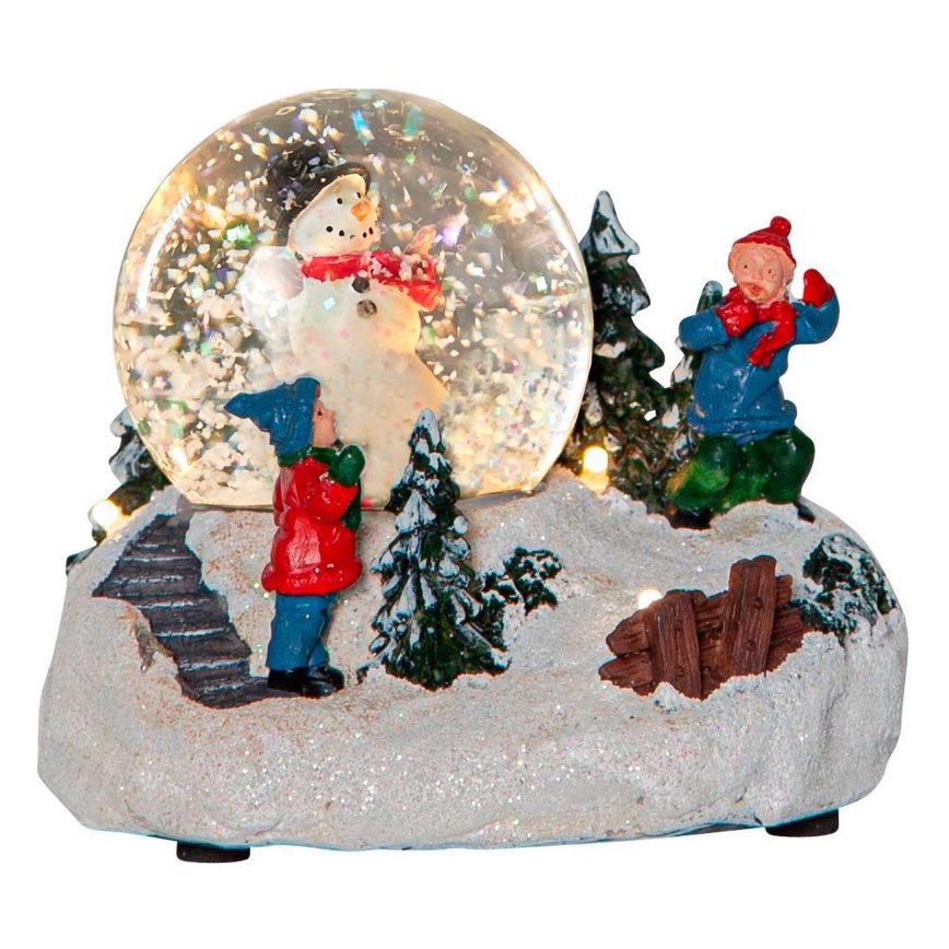 Eglo 411482 - LED Коледна декорация WINTERVILLE LED/2xAAA преспапие