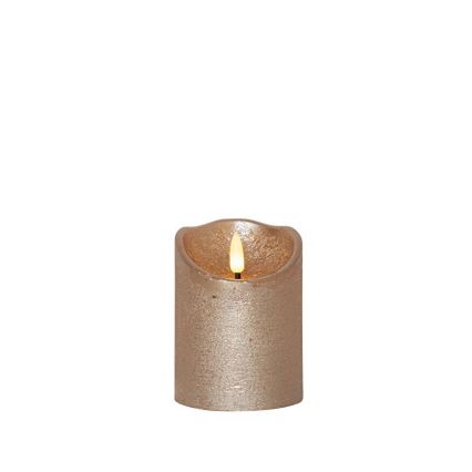 Eglo 411498 - LED Свещ FLAMME RUSTIC LED/2xAA златист