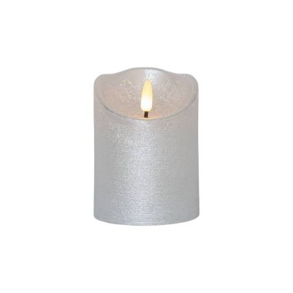 Eglo 411502 - LED Свещ FLAMME RUSTIC LED/2xAA сребрист