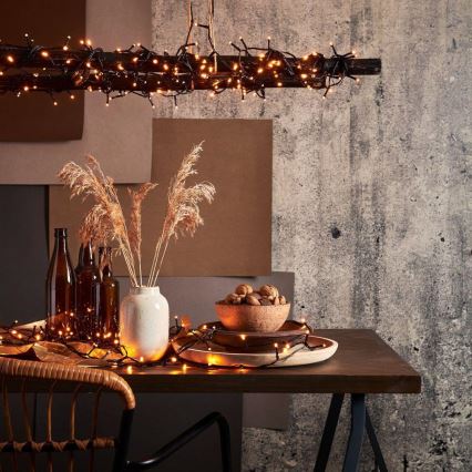 Eglo - LED Екстериорни Коледни лампички 800xLED 16м IP44 топло бели