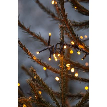Eglo - LED външна коледна гирлянда 1200xLED, 29 m, IP44, топло бяло