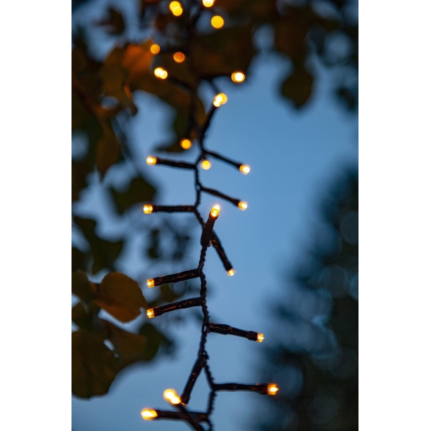 Eglo - LED външна коледна гирлянда 1200xLED, 29 m, IP44, топло бяло