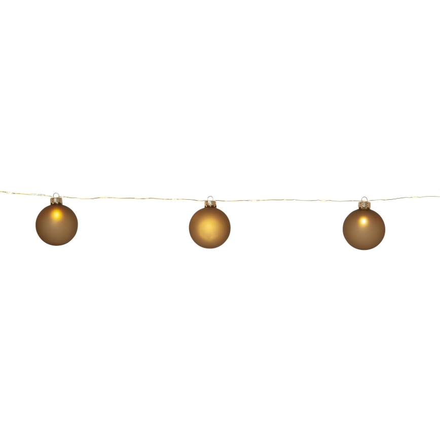 Eglo 411557 - светлинен гирлянд BLISS 22xLED/3xAA 2,6m топла бяла