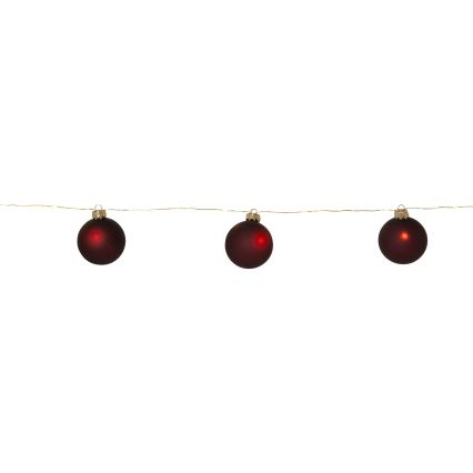 Eglo 411559 - коледни лампички BLISS 22xLED/3xAA 2,6m топло бяло