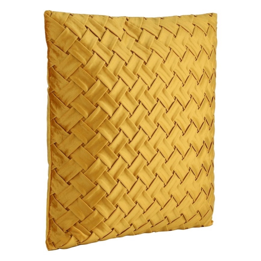 Eglo - Декоративна възглавница 45x45 см жълт