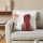 Eglo 420007 - Декоративна възглавница CHEVERY 45x45 см бяла/червена