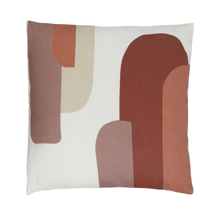 Eglo 420007 - Декоративна възглавница CHEVERY 45x45 см бяла/червена