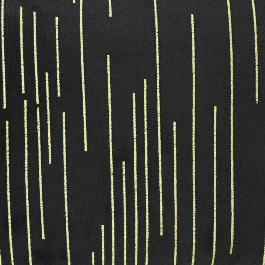 Eglo - Декоративна възглавница 30x50 см черен/златист