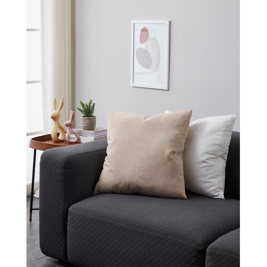 Eglo 420022 - Декоративна възглавница ILES 50x50 см бежова