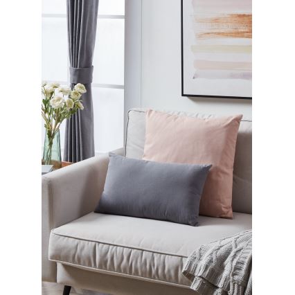 Eglo 420027 - Декоративна възглавница ILES 30x50 см сива