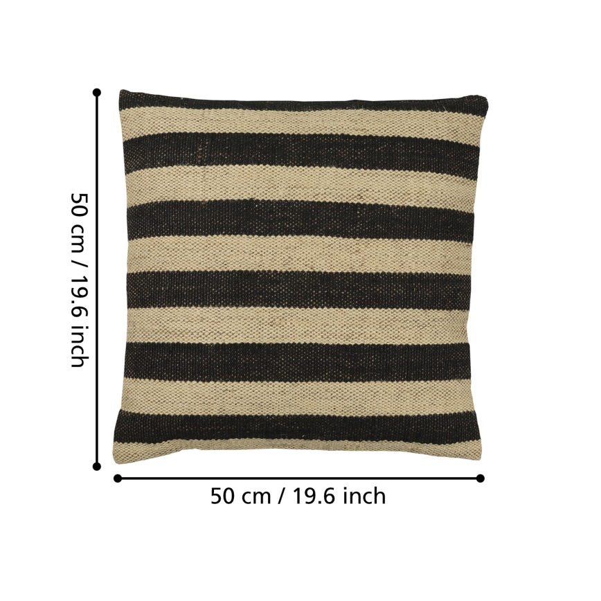 Eglo 420045 - Кафява декоративна възглавница CHEVERY 50x50 cm