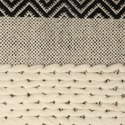 Eglo 420049 - Декоративна възглавница CHEVERY 50x50 см кремаво/черно