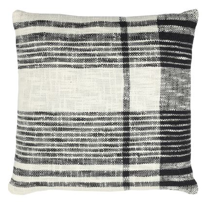 Eglo 420061 - Декоративна възглавница CHEVERY 45x45 см кремава/черна