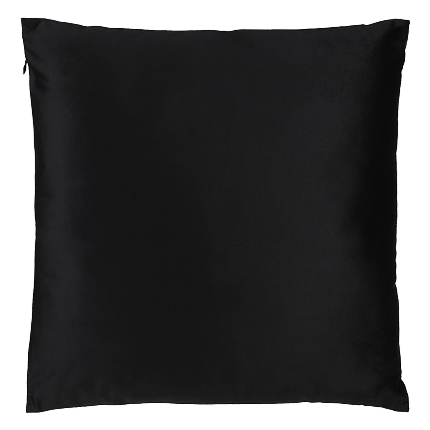 Eglo - Декоративна възглавница 45x45 см черен/сребрист