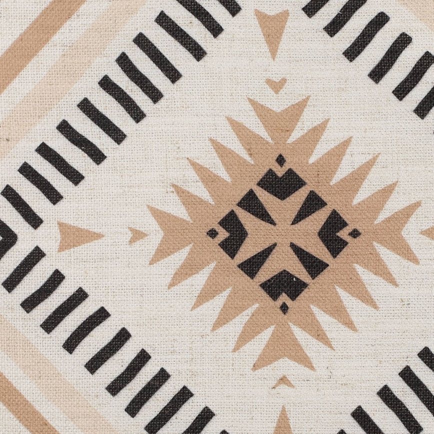 Eglo 420079 - Декоративна възглавница CHEVERY 45x45 см, бежова/черна