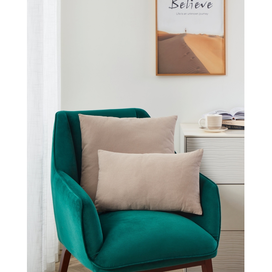 Eglo 420082 - Декоративна възглавница ILES 30x45 см кафява